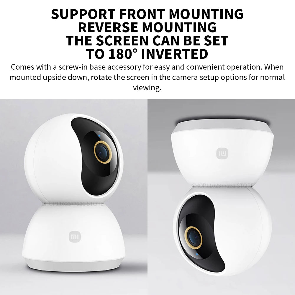 360° 2K Smart Home Security Camera