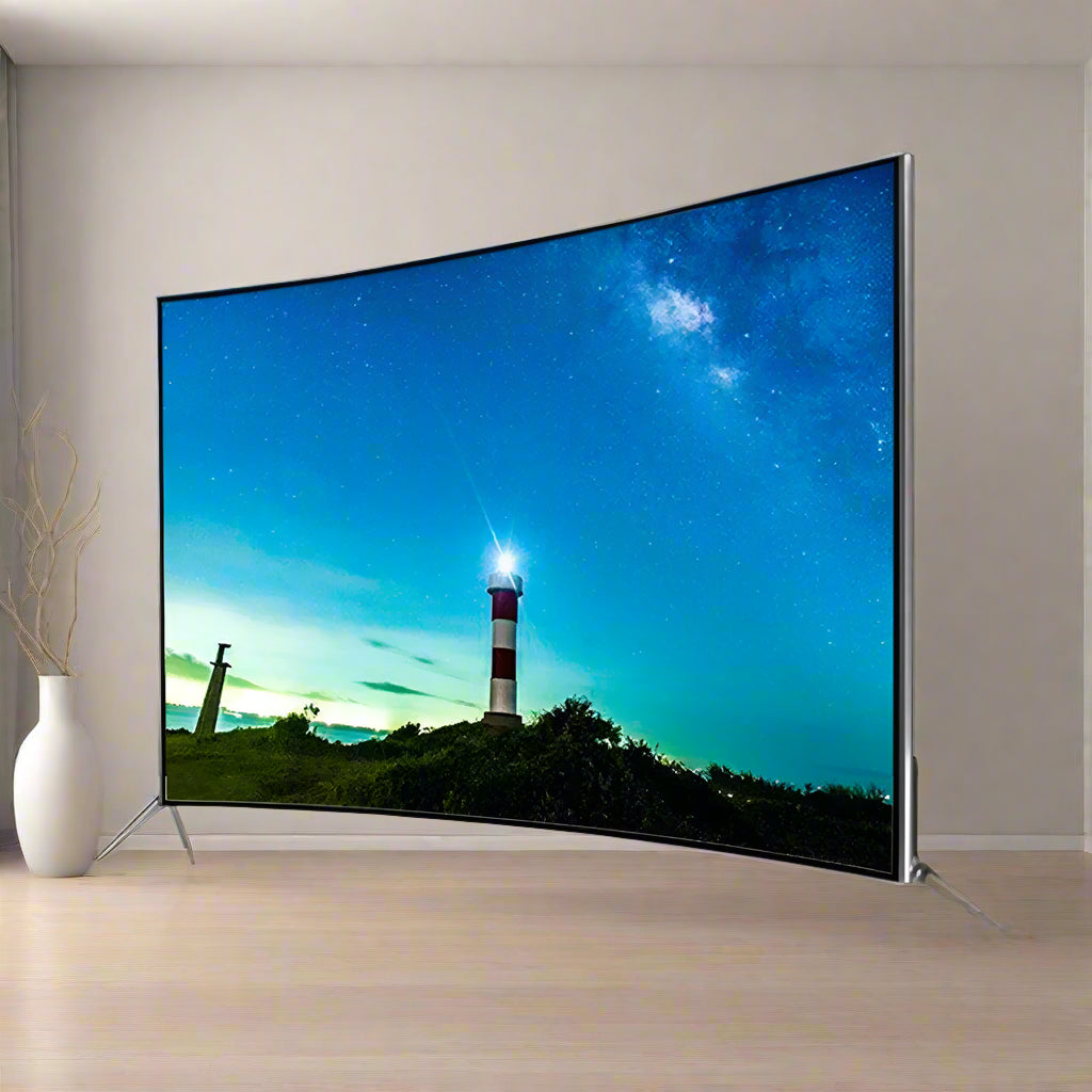 4K UHD Curved Smart LED TV with USB