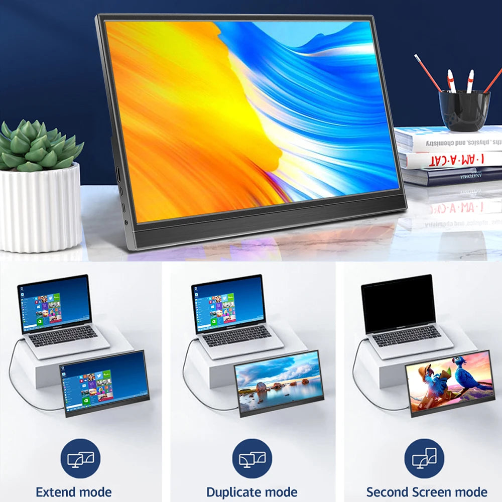 Touchscreen Portable Monitor for Laptop Travel