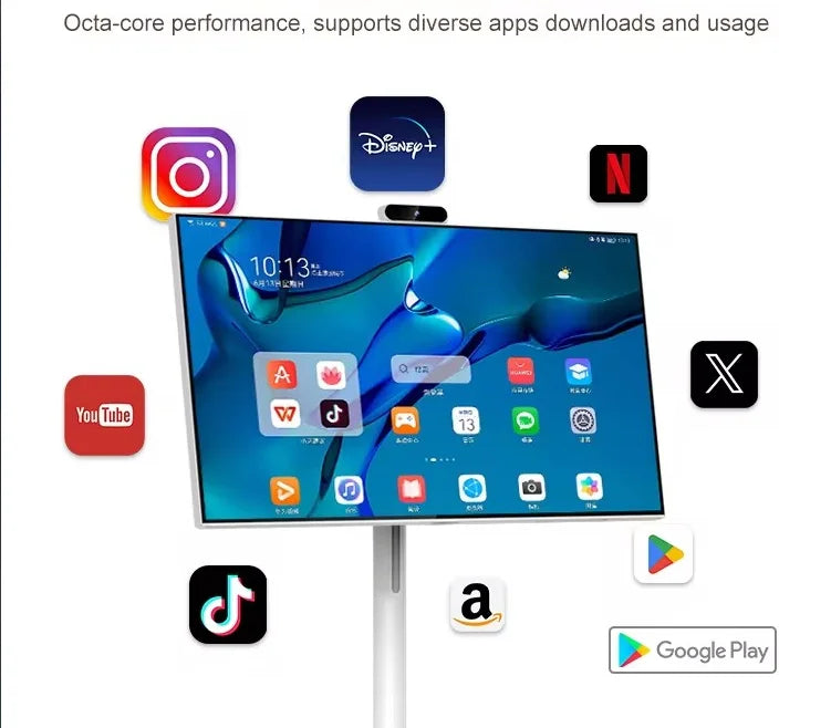 Mobile TV with Touch Screen and Bluetooth Remote