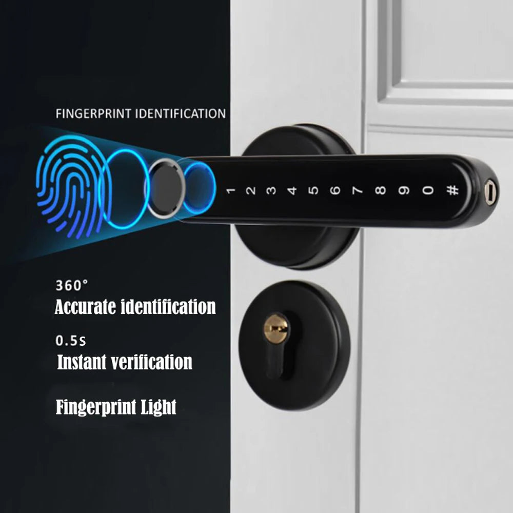 Fingerprint Smart Door Lock with Bluetooth