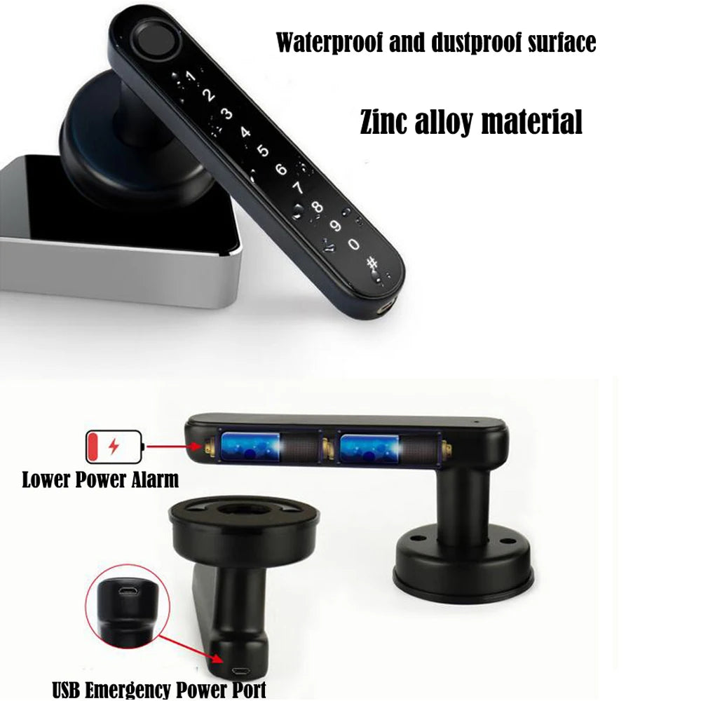 Fingerprint Smart Door Lock with Bluetooth
