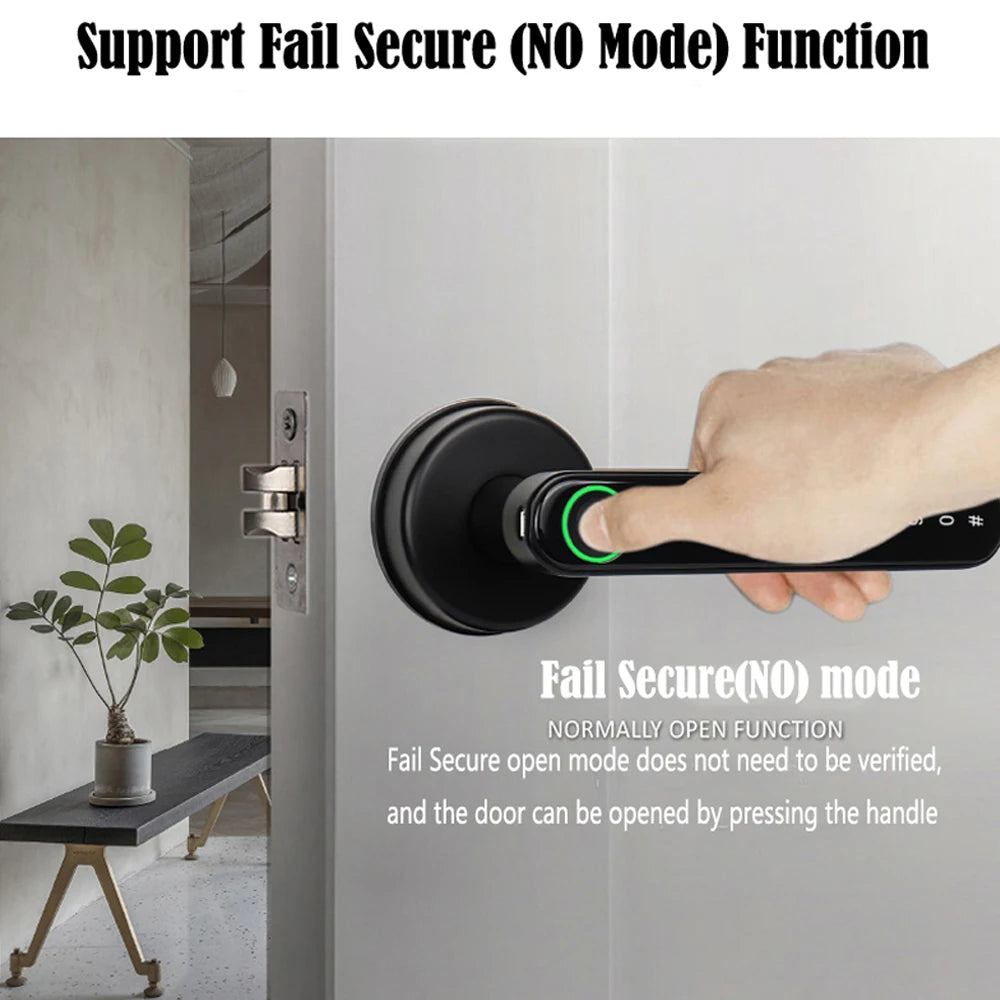Fingerprint Smart Door Lock with Bluetooth