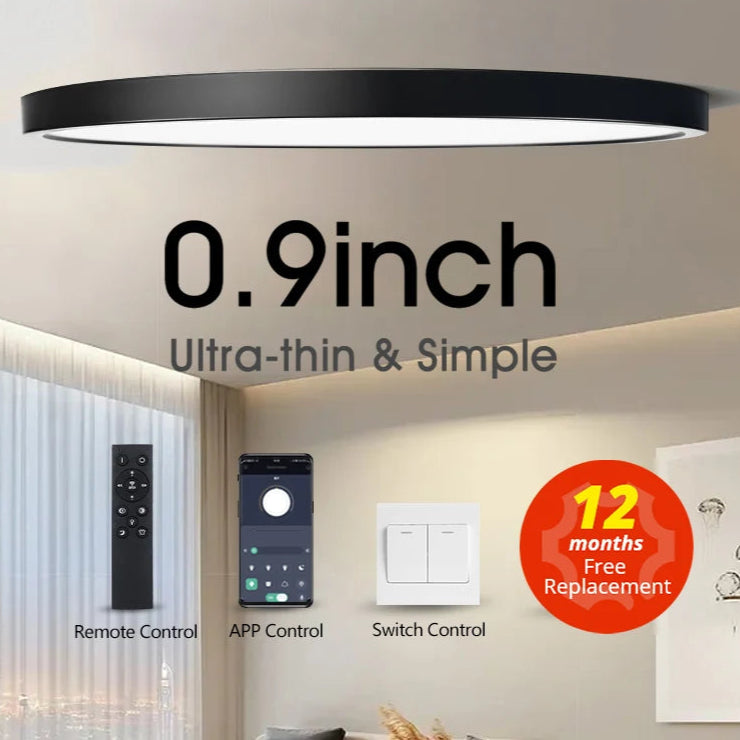 Smart LED Ceiling Lamp with Remote Control