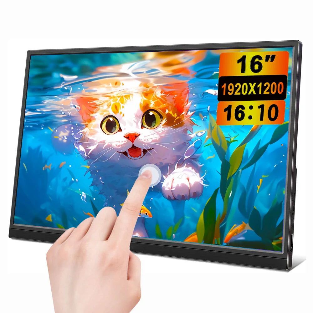 Touchscreen Portable Monitor for Laptop Travel