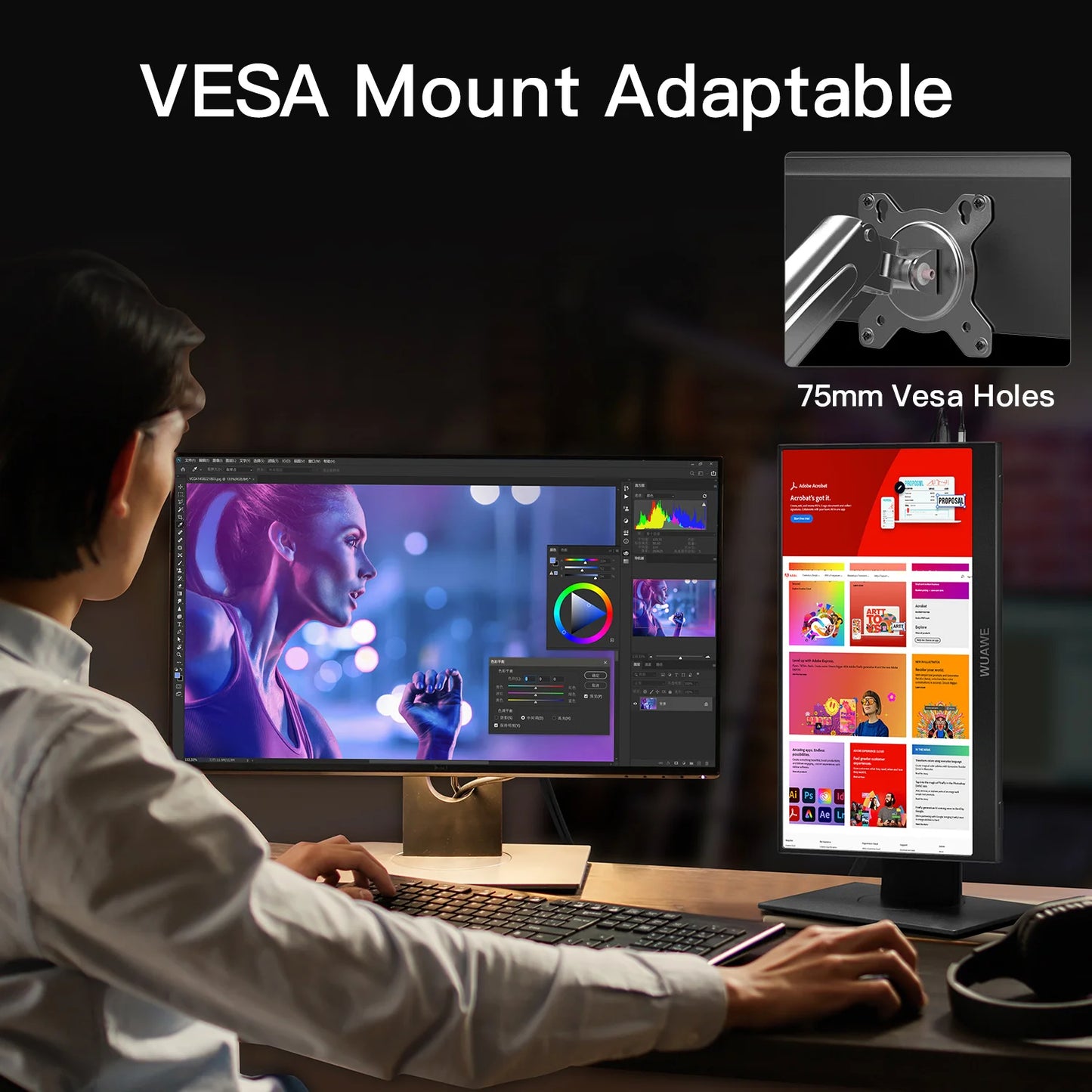 15.6" Portable 1080P Monitor for Laptop