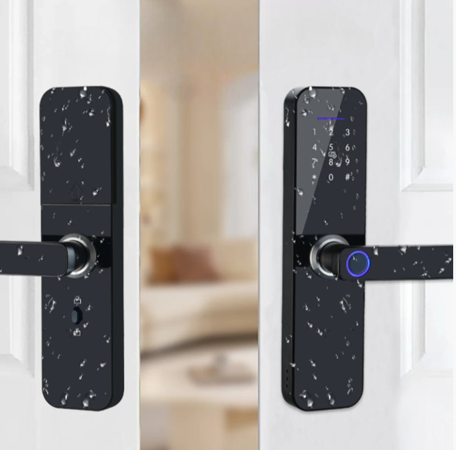 Waterproof Tuya Smart Door Lock with Fingerprint