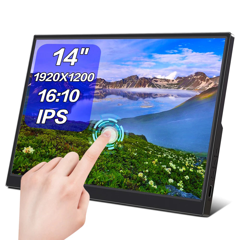 Touchscreen Portable Monitor for Laptop Travel