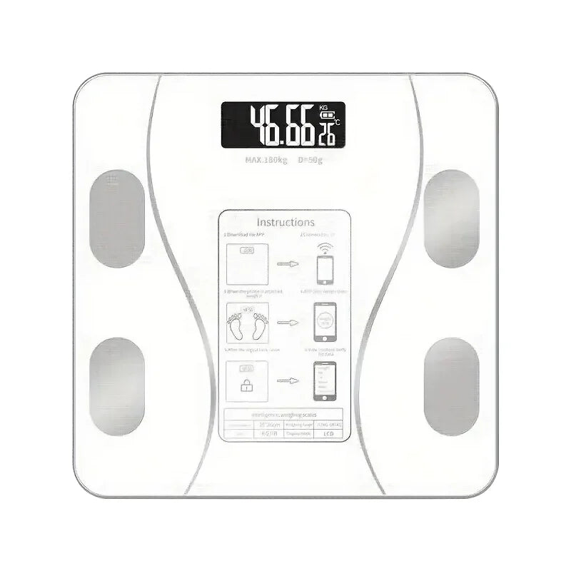 Smart LED Body Fat Scale Analyzer