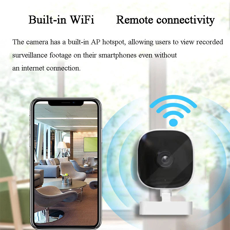 4K WiFi Security Camera with Night Vision