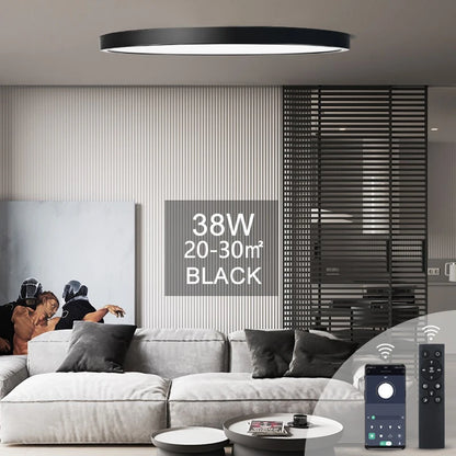 Smart LED Ceiling Lamp with Remote Control
