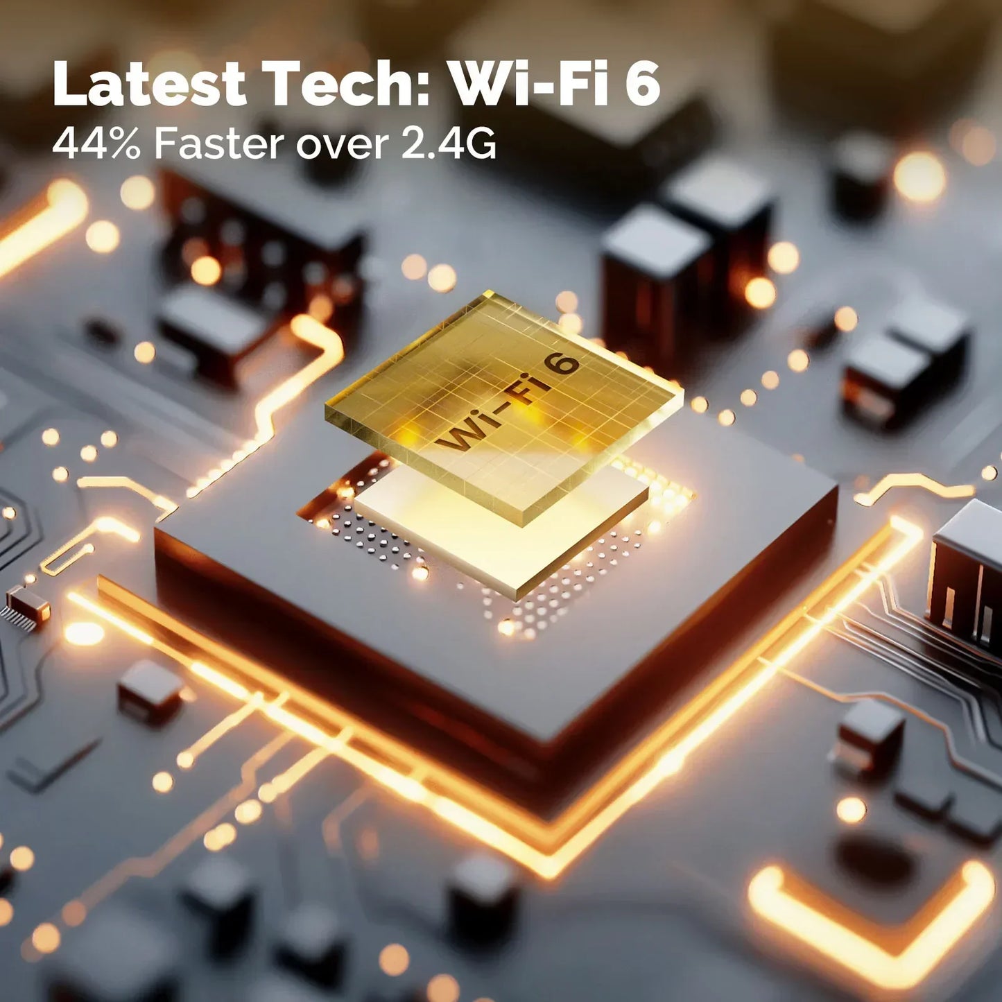 Wi-Fi 6 4MP Smart Security Camera