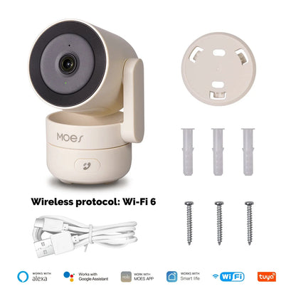 Wi-Fi 6 4MP Smart Security Camera