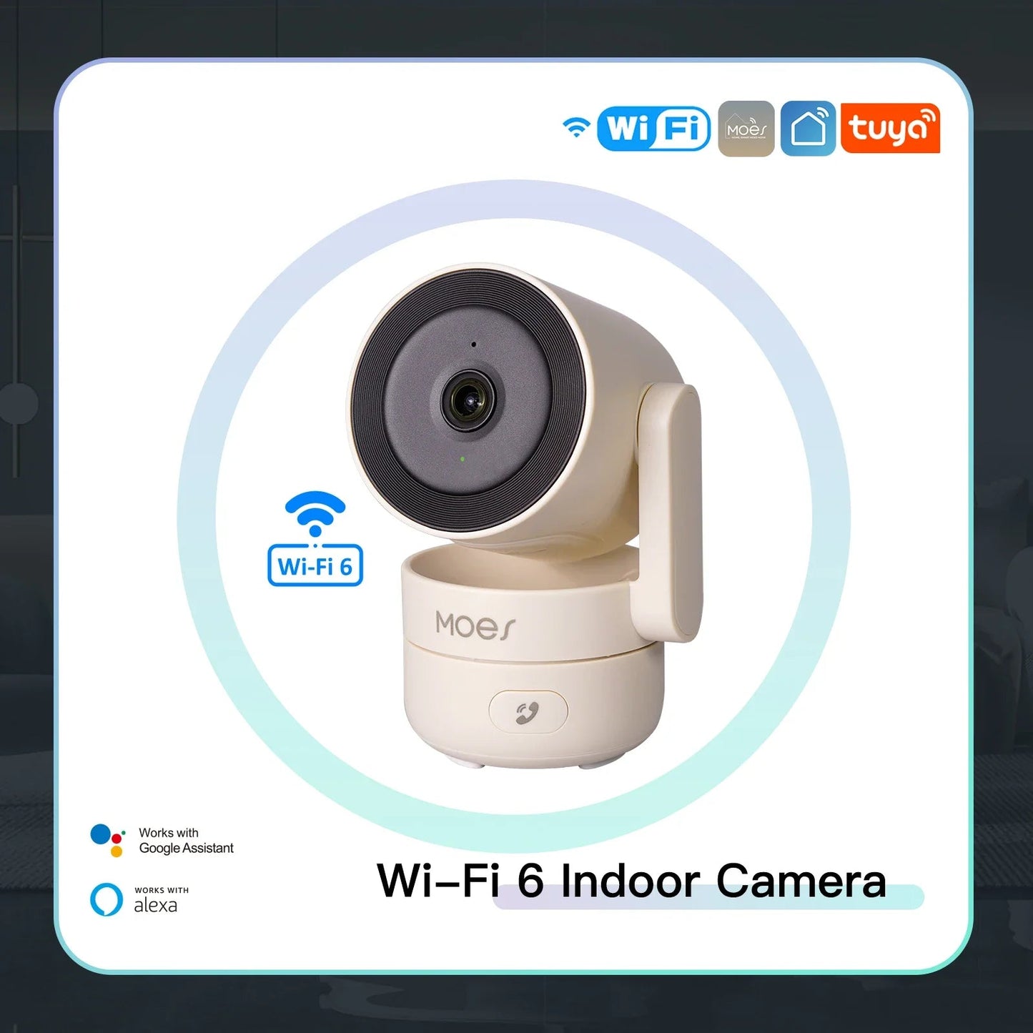 Wi-Fi 6 4MP Smart Security Camera