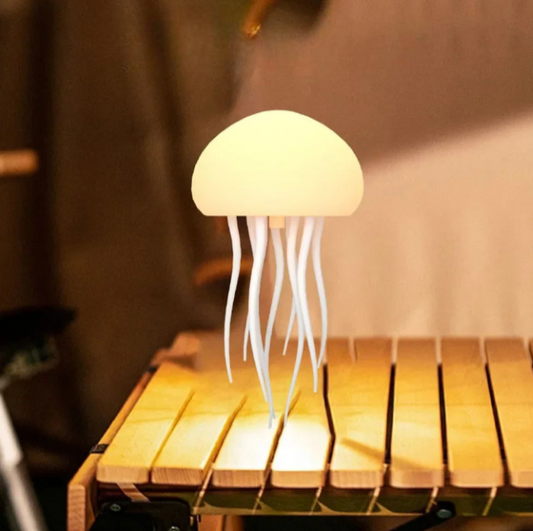 Cartoon Jellyfish RGB Night Light Lamp