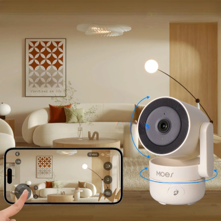 Wi-Fi 6 4MP Smart Security Camera