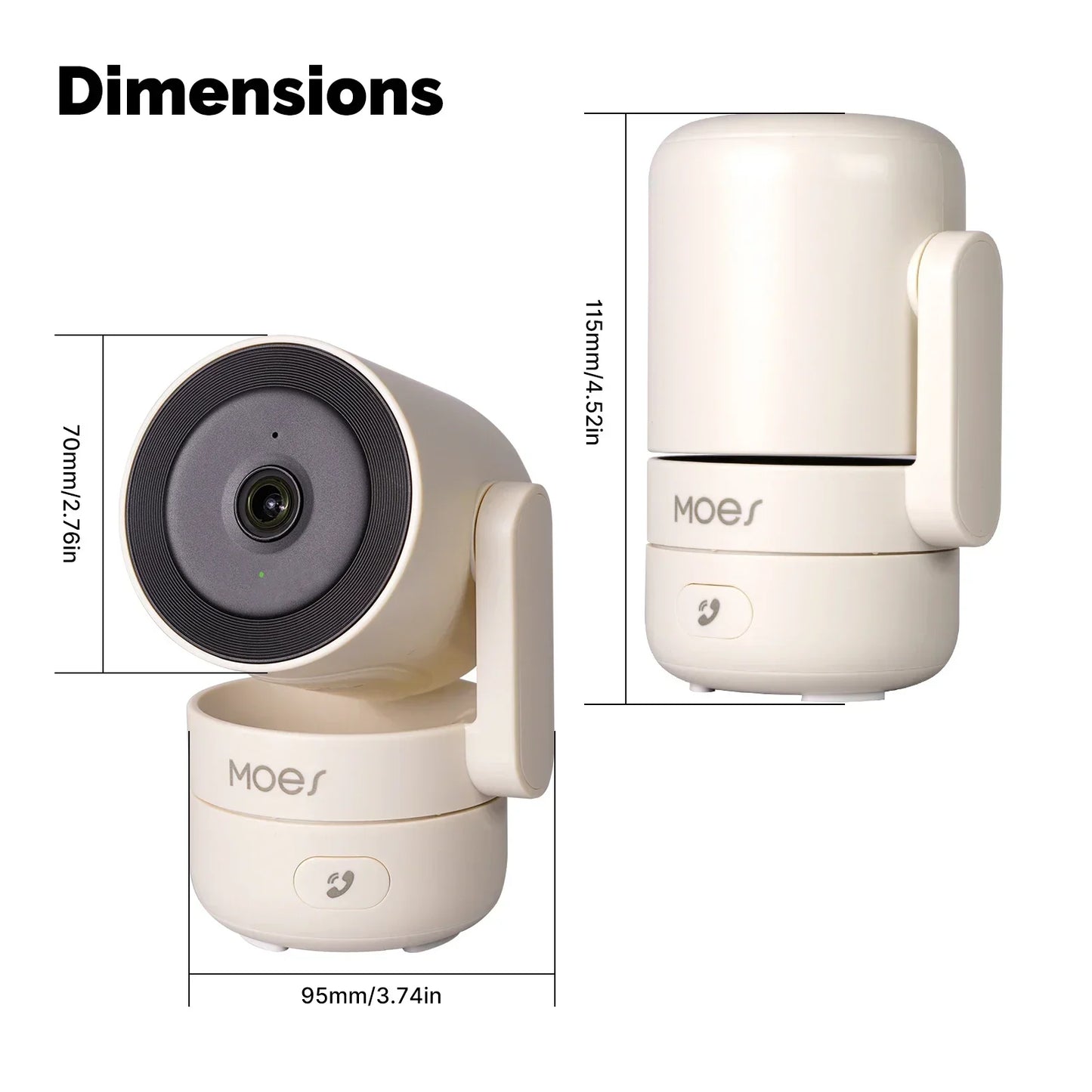 Wi-Fi 6 4MP Smart Security Camera